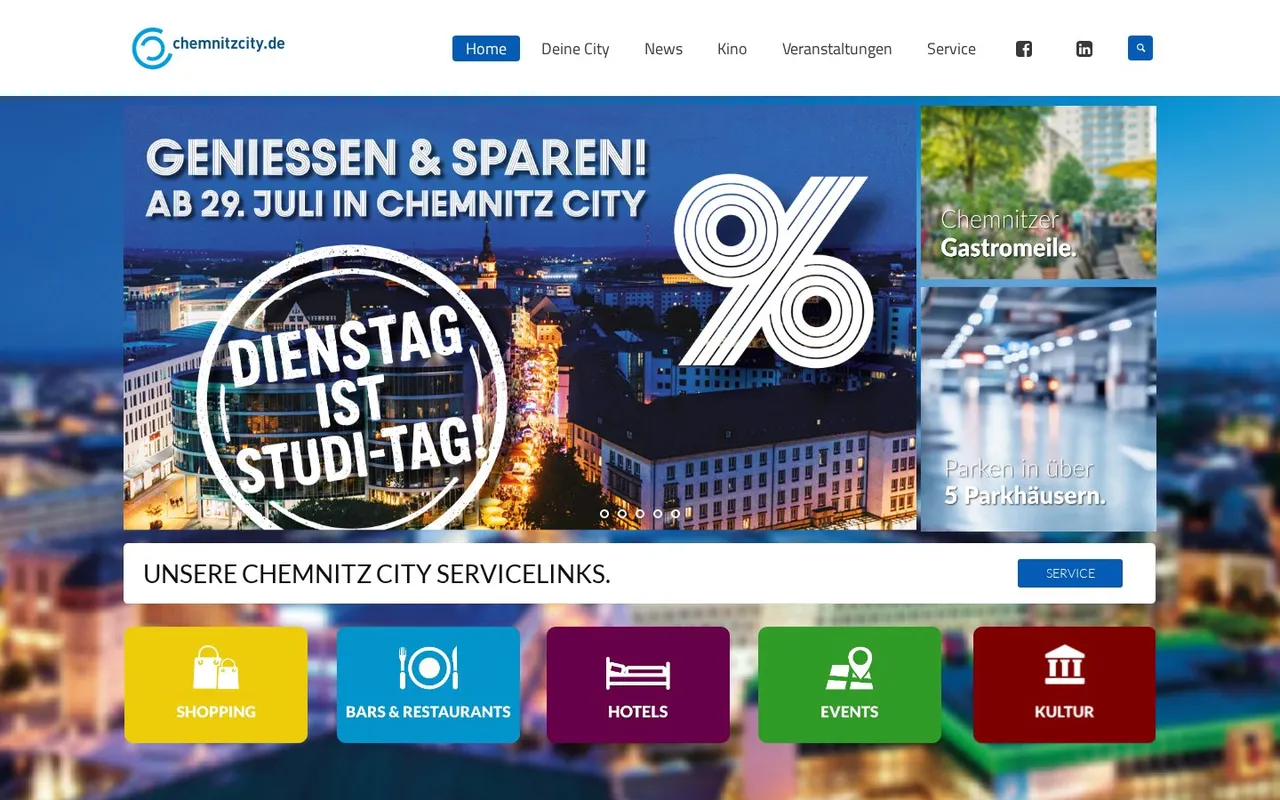 Website Chemnitz City